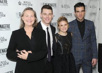 Opening Night Of Broadway’s “The Glass Menagerie” Starring Zachary Quinto And Cherry Jones