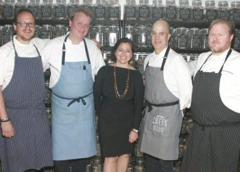 Karlie Kloss Gets Busy In The Kitchen During Chefs For Kids’ Cancer Benefiting Cookies For Kids’ Cancer