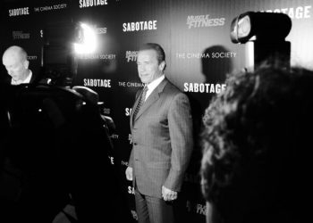 “Sabotage” Stars Joe Manganiello And Arnold Schwarzenegger Suit Up For NYC Premiere