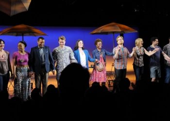 Darren Criss, Jesse Tyler Ferguson And Michael C. Hall Attend Opening Night For Broadway’s “If/Then”