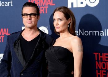 Brad Pitt, Angelina Jolie, And Julia Roberts Walk Red Carpet At NYC Premiere Of Ryan Murphy’s “The Normal Heart”