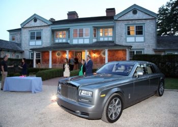 Vogelsang Gallery ArtHamptons After Party At Stadiumred Estate With Rolls Royce