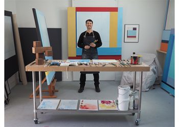 INTERVIEW: Artist Chris Kelly On His Geometric Abstracts, Upcoming Solo Show In East Hampton, And More