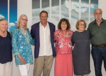 Gallerist And Abstract Painter Kimberly Goff Is Bringing Local Artists Into The Sag Harbor Chabad Gallery