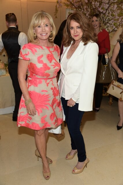 Andrea Stark and Pamela Morgan host High Tea for Samuel Waxman