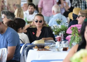 “Million Dollar Listing New York” Star Luis Ortiz Attends Hampton Classic Horse Show