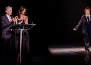 Catherine Zeta-Jones And Michael Douglas Honor Shirley MacLaine At Career Transition For Dancers Jubilee
