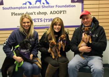 Jill Rappaport Donates ParaDefense To Southampton Animal Shelter
