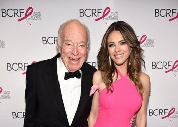 Elizabeth Hurley Emcees The Breast Cancer Research Foundation’s The Hot Pink Party Goes Wild