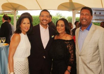 Jessica White And Maurice DuBois Support All Star Code’s 3rd Annual Hamptons Summer Benefit