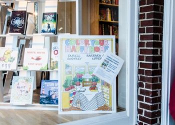 Local Illustrator, Durell Godfrey, Signs Copies Of “Color Your Happy Home”