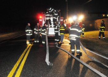 Montauk Fire Department Conducts “Hotel Fire And Water Supply Drill” At Atlantic Bluffs Club