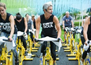Amex Platinum x Stacey Griffith Present Pop-up Southampton SoulCycle Studio