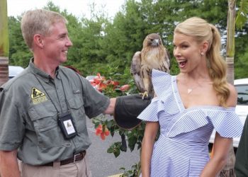 Beth Stern Gets Wild With Evelyn Alexander Wildlife Rescue Center At Centro