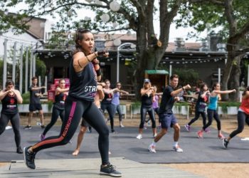 The Wirkus Twins Of Bravo’s “Summer House” Workout In Montauk