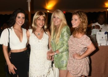 Christine Evangelista Attends “Chefs & Champagne” After Party