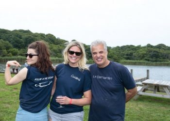 Eric Ripert And Francois Payard Compete In Montauk Pétanque Tournament