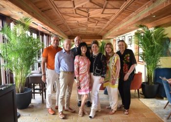 Lucia Hwong Gordon Hosts Palm Beach Luncheon At Brazilian Court Hotel’s Cafe Boulud