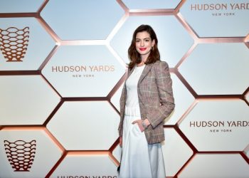 Anne Hathaway, Lin-Manuel Miranda, Dylan Sprouse, And More Attend Hudson Yards Grand Opening Party