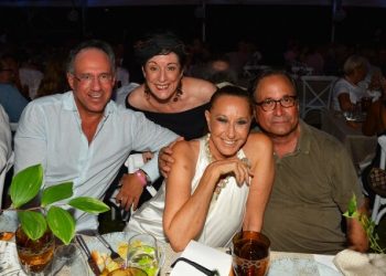 Donna Karan And Julian Schnabel Honored At LongHouse Reserve Summer Benefit