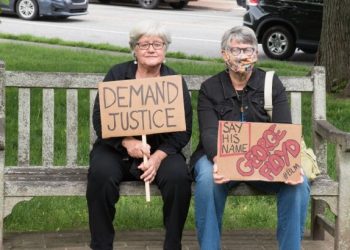 Hundreds Attend Justice For George Floyd Protest And March In Bridgehampton
