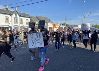 More Than 1,000 Protestors March In Solidarity Through Southampton Village