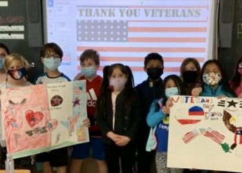 Sag Harbor Elementary School Students Pay Tribute To Service Members And Veterans