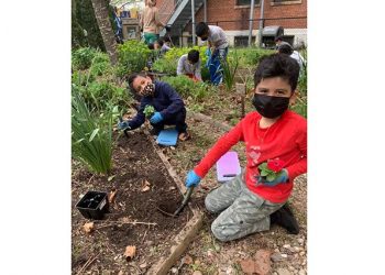 Elementary Schoolers Plant Their Own East End Garden Of Love