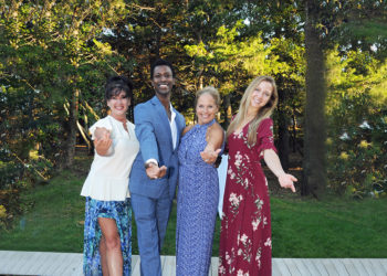 Katie Couric, ABT’s Calvin Royal III & Katherine Williams at YAGP Hamptons Soiree