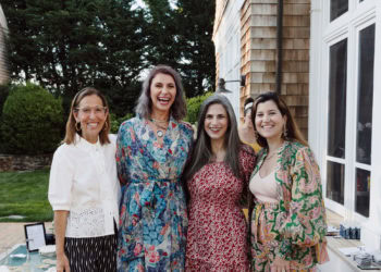 Emily Tisch Sussman Hosted an Outdoor Soirée to Celebrate the Launch of Her Podcast “She Pivots”