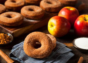 Apple Cider and a Doughnut at The Milk Pail