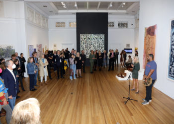 A Celebration of Trees Art Opening at the Southampton Arts Center