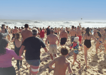 Freezin’ for a Reason at the 14th Annual East Hampton Polar Bear Plunge
