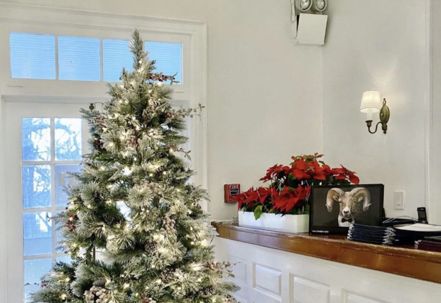 Christmas dinner in montauk