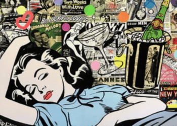 Nelson De La Nuez’s ‘Wake Me Up For Champagne’ Exhibit is Now Up at The White Room Gallery