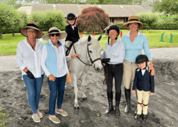 4 Generations of Hamptons Horse Girls