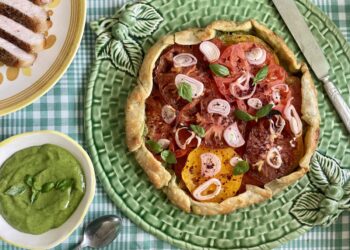 Cooking with The Culinistas: Heirloom Tomato Galette Recipe