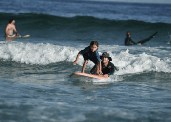 Hamptons’ Own Family-Run Surf School Takes the Waves