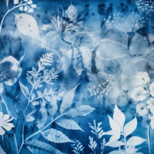 Cyanotype Prints on Fabric: A Workshop with Andrea Cote
