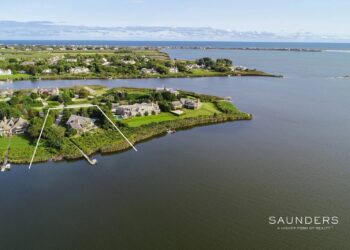 Unmatched Waterfront Living: A Bayfront Haven in Water Mill