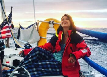 East Hampton Local Cole Brauer Makes History: First American Woman to Sail Around the World