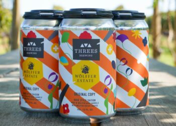 Threes Brewing and Wölffer Estate Vineyard Collab on a Rosé Style Saison
