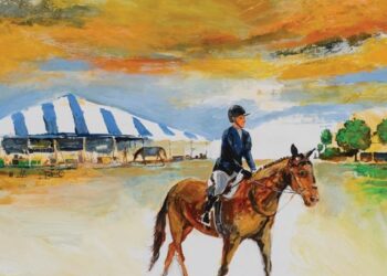 Hampton Classic Unveils 2025 Poster: Michael “Mickey” Paraskevas Returns as Official Poster Artist