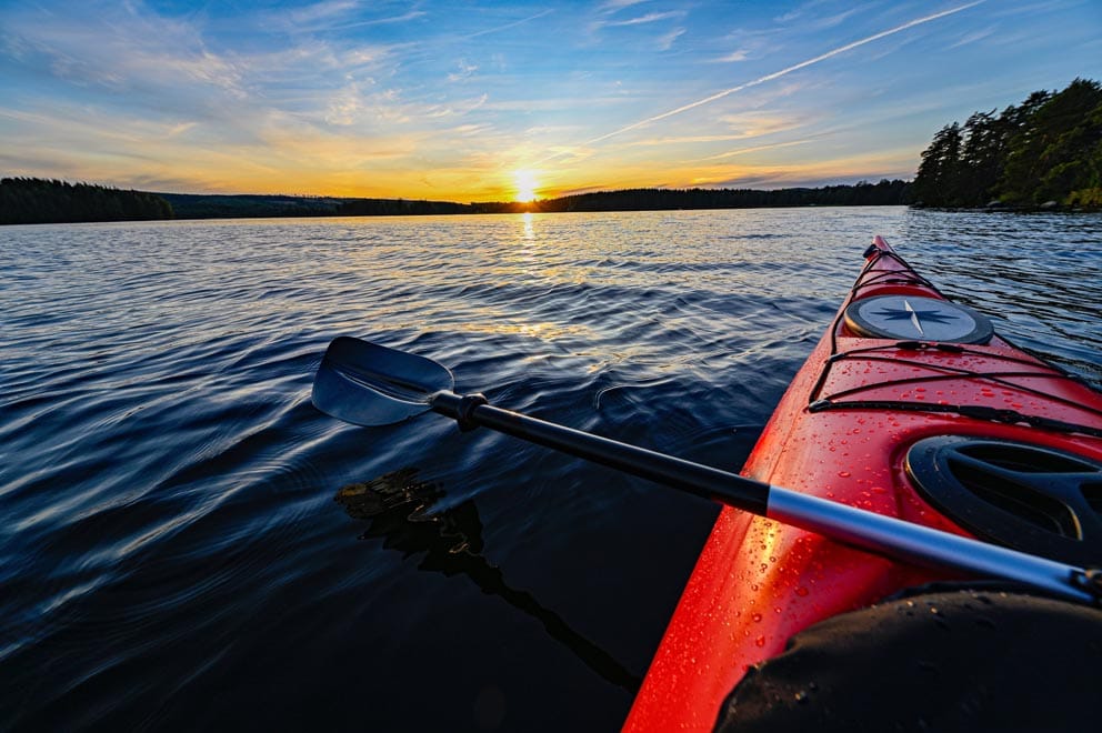 KAYAK around Sagaponack Pond