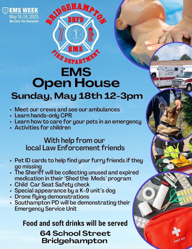 Bridgehampton Fire Department: EMS Open House