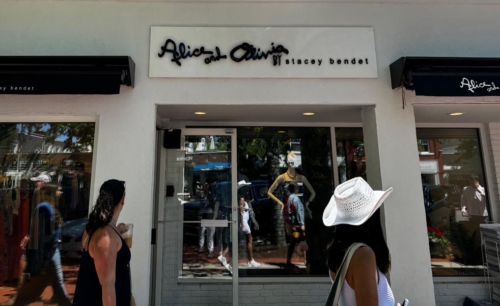 Alice + Olivia Sip & Shop