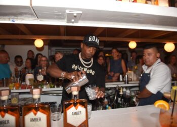 Ja Rule Livin’ it Up at Calissa for Amber & Opal Whiskey Launch