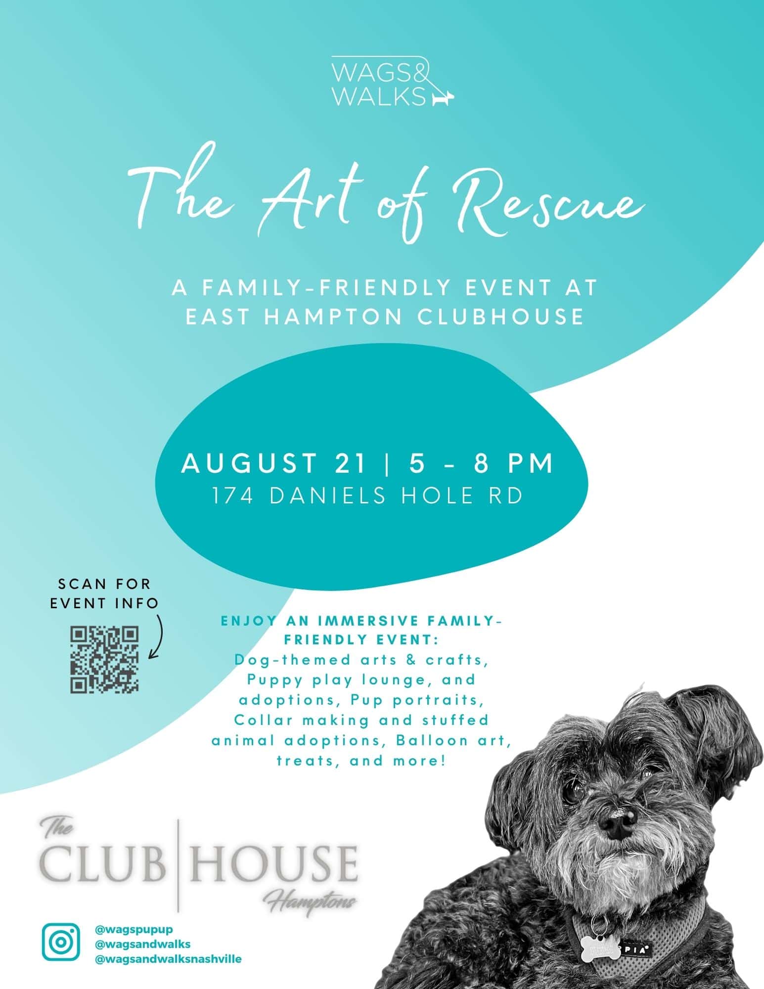 WAGS & PUPS: THE ART OF RESCUE