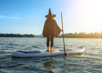 Witches, Paddleboards, and Activism: Inaugural Witches Paddle in East Hampton