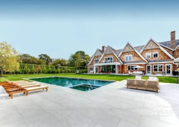 Resort-Style Retreat in East Hampton Village South With Tennis